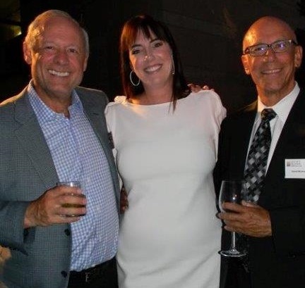 Timothy D. Reuben (left) pictured with forensic accounting experts Tracy Katz and David Blumenthal.